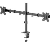 Hama Support d'écran 00220903 1 S – 2 moniteurs, réglable en hauteur, pivotant/inclinable, 13–35"