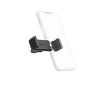 Hama Support Téléphone Voiture Compact (pour Smartphones Largeur de 5.5 à 8.5 cm, Fixation Clip Grille aération, pivotable 360°) Noir