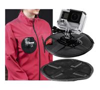 Hama Support Magnétique Flex pour Action Cam GoPro, Vélo VTT Ski Noir