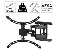 Hama Support Mur Pour TV Jusqu'à 90" Pivotant 120° Support Mur LCD LED OLED