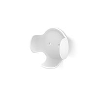 Hama Support mural pour Google Home mini (pour enceinte sans/avec fil, support d'enceinte, pour un alignement et une présentation optimaux de l'enceinte, montage mural) Blanc
