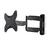 Hama Support mural TV inclinable/pivotant extensible – TV 19–48" 35kg – Garantie 10 ans – Noir
