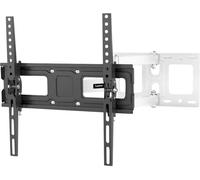 Support TV mural, pivotable, télescopique, 165 cm (65"), jusq. 35 kg