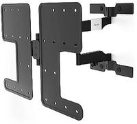 Support mural TV, OLED, plat, pivot., extens., 229cm (90") jus. 50kg