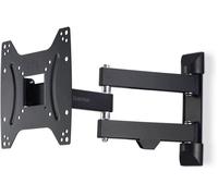 Hama Support mural TV inclinable pivotant extensible 19 à 48 pouces VESA 200x200 10 ans Noir