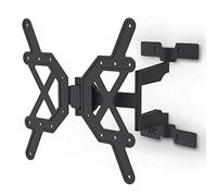 Hama Support mural TV FULLMOTION "Ultraslim" (Support ultraplat pivotant et inclinable pour écran de 81 à 165cm (32" à 65"), poids max 30kg, VESA jusqu'à 400x400, avec Cache-Câbles) Noir