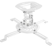 HAMA support pour vidéoprojecteur, pivotant, orientable, inclinable, pour plafond, jusqu'à 13,5 kg (00220879) Support plafond pour vidéoprojecteur