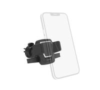 Hama Support Téléphone Voiture Easy Snap (pour Smartphones Largeur de 5.5 à 8.5 cm, Fixation Clip Grille aération, pivotable 360°) Noir