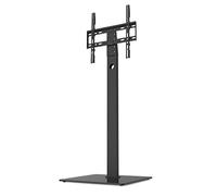 Hama Support TV Autoportant Pivotant Hauteur Réglable Garantie 10 Ans (Pied TV à Poser 32" à 65", 165cm 35kg Max, Orientable 60°, VESA 400x400 Max, Materiel de Montage) Noir