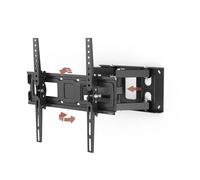 HAMA Support TV mural 81-165cm/32-65'' 15Gneigb 160Gschw 400x400 FULLMOTION BARRE CISAILLE SW 118125