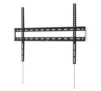 Hama Support TV Mural Fixe Garantie 10 Ans (Support TV Mural Extra-Plat, 75kg Max, Robuste, pour écrans LCD/LED/OLED/Plasma de 81 cm à 191 cm (32 à 75"), VESA Max 400x400) Noir