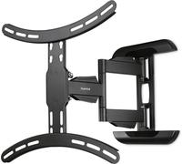 HAMA Support TV mural Full Motion VESA jusqu'à 400x400 65' noir