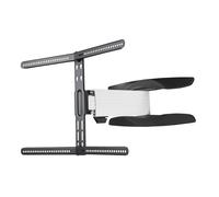 Hama Support TV mural FULLMOTION, XL, 165 cm (65"), Curved-TV, noir