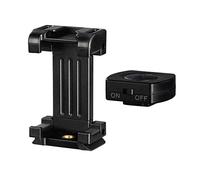 Hama Support trépied universel Pro II – Smartphones 4,8–9,5 cm, filetage 1/4", Bluetooth BRS2, Noir
