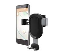 Hama Support universel voiture "Gravity" (pour smartphones d’une largeur de 5,5 cm à 8,5 cm, fente aération, poids de 58 g) Noir/Gris