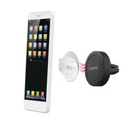 Hama Magnet grille de ventilation Support de téléphone portable pour voiture fixation magnétique,