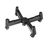 Hama Support "X" à roulettes (pour Les Tours PC Les Plus Populaires, jusqu'à 25,5 cm de Large) Noir