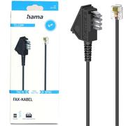 Hama Tae-N Câble 6m Tae Sur Modulaire 6P6C pour Fax à Partir De Modem Câble Fax