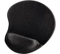 Hama Tapis de souris ergonomique, mini, noir Noir G