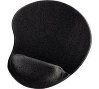 Hama Tapis de souris ergonomique, mini, noir Noir G