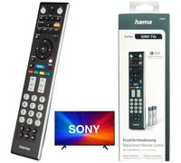 Hama Télécommande Remplacement pour Sony Bravia TV Connectée LED OLED Netflix