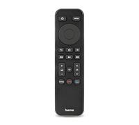 Hama Télécommande Universelle pour Smart TV + Services de Streaming (télécommande TV avec Touche d'application Netflix, Prime Video, Disney+, télécommande de Rechange programmable et apprenante,