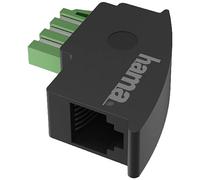Hama téléphone (analogique) Adaptateur [1x TAE F mâle - 1x RJ11 femelle] noir