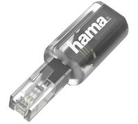 Hama Adaptateur antitorsion pour téléphone analogique Transparent/Noir