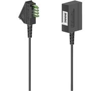 Hama téléphone (analogique) Câble de raccordement [1x TAE U mâle - 1x TAE U femelle] 10 m noir
