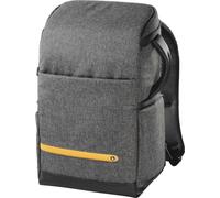 Hama "Terra" 140 - Sac à dos pour appareil photo reflex numérique avec objectifs - PET polyester recyclé - gris - 12.9