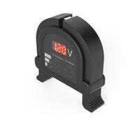 Hama Testeur de Piles Batteries Rechargeables - Appareil de Mesure Universel avec Affichage Numérique Lumineux, Pour Accu, 6 types de piles AA, AAA, C, D, bloc 9 V, piles rondes - Noir