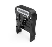 Hama Testeur de Piles Batteries Rechargeables - Appareil de Mesure Universel Compact pour Accu, Pile Bouton, AA/AAA/C/D/N/E/CR123A/CR2/CR-V3/1,5V/3V/2CR5/CR P2, Affichage LCD Rapide - Noir