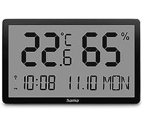 Hama Thermo-hygromètre noir 00222232