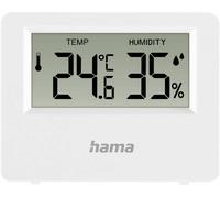 Hama Thermometer und Hygrometer \ Ebro\ , digital, für innen oder außen, Weiß Thermo-hygromètre 00222222
