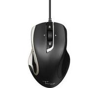 Hama "Torino" - Souris - optique - 6 boutons - filaire - USB - noir, argent G
