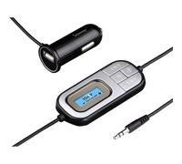 Hama Transmetteur Fm Affichage Jack Auto-Radio Aux Portable MP3-Player Voiture