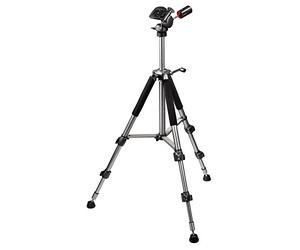 Hama Trépied "Omega Premium II" (Trépied Professionnel Flexible, avec Rotule 3D Precision ) Anthracite/Argent
