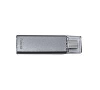 Clé USB Uni-C Classic, USB-C 3.1, 128GB, 90 MB/s, anthracite