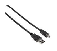 Hama USB 1.8m câble USB 1,8 m USB A Mini-USB B Noir