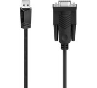 Hama Câble USB série D-Sub 9 pôles (RS232) 1,50 m