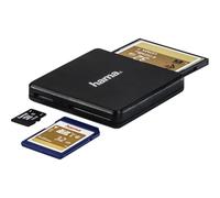 Hama USB 3.0 Multi-Card Reader - Lecteur de carte (CF I, SD, microSD, MMCplus, SDHC, microSDHC, SDXC, microSDXC) - USB 3.0
