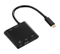Hama Usb-C 3.1 Hub USB + HDMI 4K UHD Adaptateur Av pour TV PC Portable Macbook