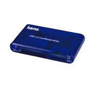 Hama USB CardReaderWriter 35in1 lecteur de carte mémoire Bleu