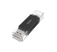 Lecteur de cartes USB, OTG, USB-A + Micro-USB, USB 2.0, SD/microSD