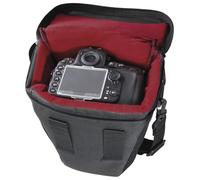 Hama Sacoche pour appareil photo numérique "Valletta" 130 Colt – PolyTex, avec lentilles – Noir