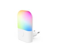 Hama Veilleuse LED 'Color' Changement de Couleur RVB Automatique - Capteur Crépusculaire, Lampe de nuit Enfant sur Prise Electrique Murale, Capteur Crépusculaire, idéal chambre d'enfant, Salon
