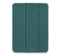 Hama Velvet Coque pour Apple iPad 10,9" (22) - Housse Fonction Chevalet, Protection Fermeture Magnétique, Tissus Velour - Vert Pétrole