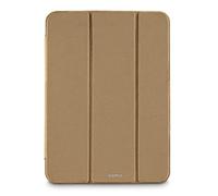 Hama Velvet Coque pour Apple iPad 10,9" (22) - Housse Fonction Chevalet, Protection Fermeture Magnétique, Tissus Velour - Marron Sable