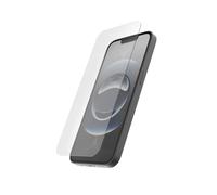 Hama Verre Film de Protection pour iPhone 13/13 Pro/14/16e et 17e Clear Protect Verre Trempé 9H, Matériau Ultraclear HD, Cadre d'Installation Simple & Rapide, Anti Traces de Doigts, Anti-Rayures