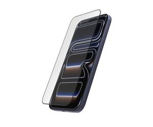 Hama Verre Trempé Apple iPhone 17 Pro Max Extreme Protect Ultra Resistant aux Chocs, Norme D30, Dureté 10H, Ultra Transparent, Anti Rayures, Anti-Traces Doigt, Film Protection Ecran, Aide au Montage